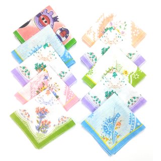 Chic Designs Cotton Handkerchief (Pack of 10)