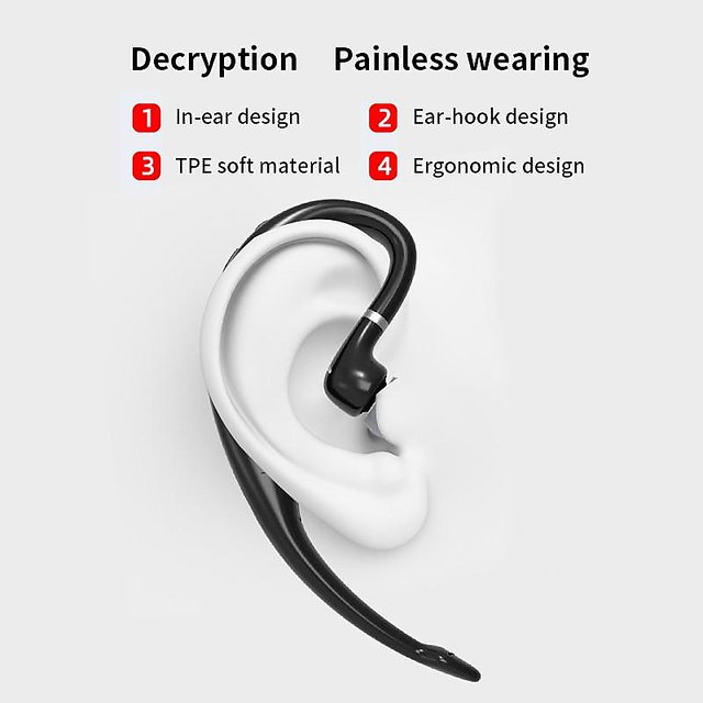 Buy LIONIX Single Ear K38 Professional Wireless Earphone Bluetooth