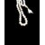 Raviour Lifestyle 108+1 Beads White Chandan/Sandalwood Rosary String Mala for Wearing, Jaap/Chanting or Pooja