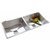 SILVERLINE Stainless Steel Grade 304 Double Bowl Kitchen Sink (45x20x10 Low Radius)