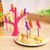 Kitchen Idol Plastic Birdie Fruit Forks 6 pcs - Assorted Colors