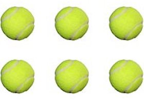 GREEN LIGHT WEIGHT TENNIS BALL PACK OF 6 BALLS
