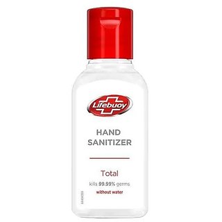                       Lifebuoy Hand Sanitiser - Total 10, 50ml (Pack Of 1)                                              