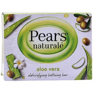 Pears Naturale Aloe Vera Detoxifying Soap Bar, 100g (Pack Of 2) Pears Naturale Aloe Vera Detoxifying Soap Bar, 100g (Pack Of 2)