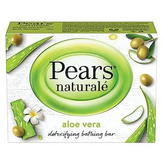                       Pears Naturale Aloe Vera Detoxifying Soap 100 g                                              