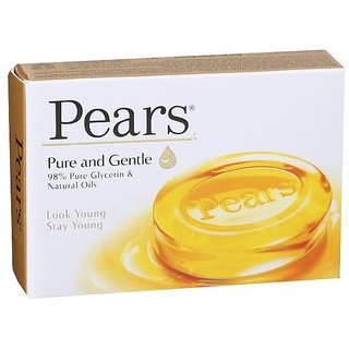Pears Pure Gentle Soap 50 g (Pack Of 3) Pears Pure Gentle Soap 50 g (Pack Of 3)