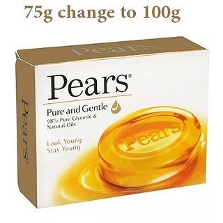 Pears Pure Gentle Soap - 75g Pears Pure Gentle Soap - 75g