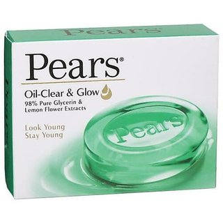                       Pears Oil Clear And Glow Soap Bar - 75 gm                                              