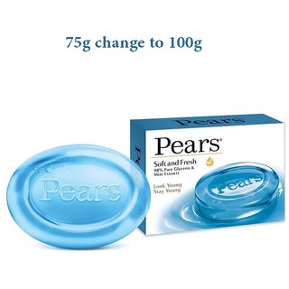Pears Soft Fresh Bathing Soap 75 G Pears Soft Fresh Bathing Soap 75 G