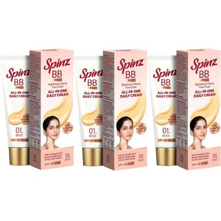 Spinz BB Fairness Cream - 29gm (Pack Of 3)