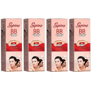                       Spinz BB Fairness Cream - 15gm (Pack Of 4)                                              
