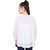 Casual Full Sleeve Solid Women White Top