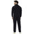 Muffy Men's Navy-Blue Hosiery Solid High-Neck Tracksuit