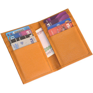 Hide Sleek Tan Long Faux Leather Credit Card Holder Hide Sleek Tan Long Faux Leather Credit Card Holder