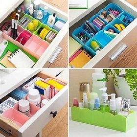 Right traders  5 Compartment Socks Underwear Bra Tie Drawer Storage Box Clothes Organizer Case (pack of 2)