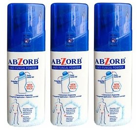 Abzorb Anti Fungal Powder (Set of 3)  (3 x 100 g)