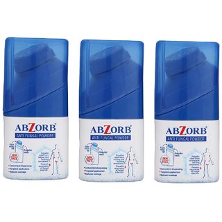                       Abzorb Anti Fungal Powder 50g (Pack of 3)                                              
