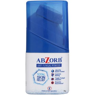 Abzorb Anti Fungal Dusting Powder 50G - Pack Of 2 Abzorb Anti Fungal Dusting Powder 50G - Pack Of 2