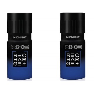                       AXE Recharge Midnight Body Spray For Men, 150ml x 2 (Pack of 2)                                              