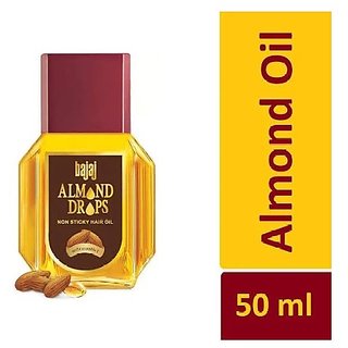 Bajaj Almond Drops Non-Sticky Hair Oil - 50ML