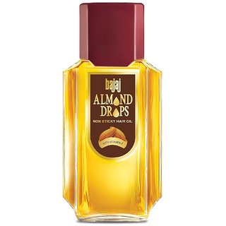 Bajaj Almond Drops Non Sticky Hair Oil (Pack Of 3 - 200ml)