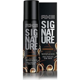 Axe Signature Dark Temptation Body Perfume For Men - 122 ml (Pack Of 3) Axe Signature Dark Temptation Body Perfume For Men - 122 ml (Pack Of 3)