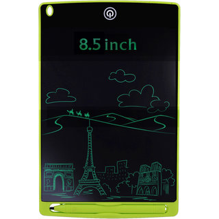 Aseenaa LCD Writing Pad Tablet 8.5 Inch  Digital Notepad Tab  Gift for Kids Adults at Home School Office  Green Color
