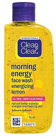 Clean  Clear Morning Energy Face Wash - Lemon Fresh 50 ml