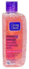 Clean  Clear Morning Energy face wash Brightening Berry 100ml