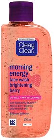 Clean  Clear Morning Energy Berry Face Wash, 100ml - Pack Of 1