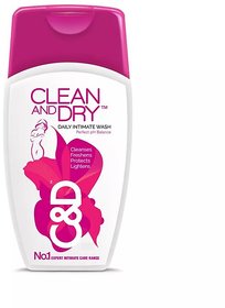 Clean And Dry Daily Intimate Wash - 90 ml (Pack Of 1)