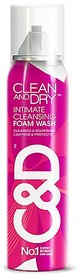 Clean  Dry Intimate Cleansing Foam Wash 85g