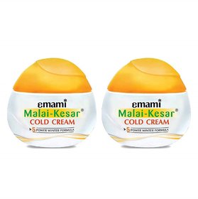 Emami Malai Kesar Cold Cream 60ml - Pack of 2