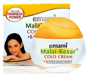 Emami Malai Kesar Cold Cream 60ml - Pack of 1