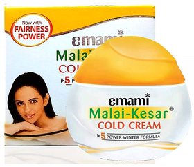Emami Malai Kesar Cold Cream 60ml - Pack of 5
