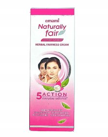 Emami Naturally Fair EVERYDAY RADIANCE Herbal Fairness Cream 25ml (Pack of 3)