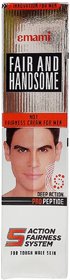 Emami Fair and Handsome Fairness Cream for Men - Deep Action, 15g (Pack Of 2)