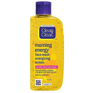 Clean Clear Morning Energy Face Wash - Lemon Fresh 50 ml Clean Clear Morning Energy Face Wash - Lemon Fresh 50 ml