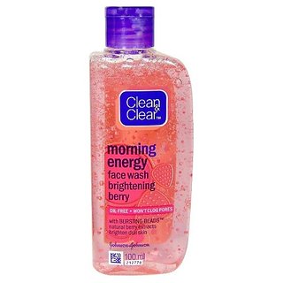 Clean Clear Morning Energy face wash Brightening Berry 100ml Clean Clear Morning Energy face wash Brightening Berry 100ml
