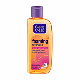                       Clean  Clear Foaming Face Wash - 100ml (Pack Of 4)                                              
