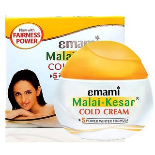                       Emami Malai Kesar Cold Cream 60ml - Pack of 1                                              