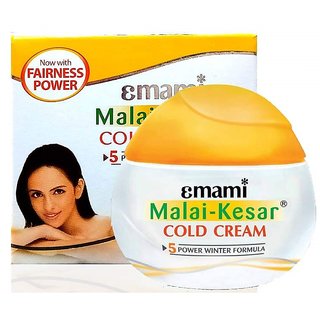                       Emami Malai Kesar Cold Cream 60ml - Pack of 4                                              