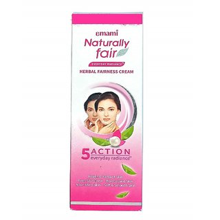 Emami Naturally Fair EVERYDAY RADIANCE Herbal Fairness Cream 25ml (Pack of 3) Emami Naturally Fair EVERYDAY RADIANCE Herbal Fairness Cream 25ml (Pack of 3)