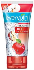Everyuth Naturals Moisturizing Fruit Face Wash 50g (Pack Of 4)