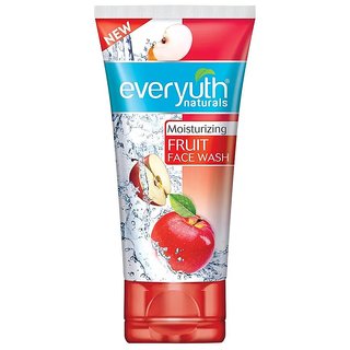 Everyuth Naturals Moisturizing Fruit Face Wash 50g (Pack Of 2)