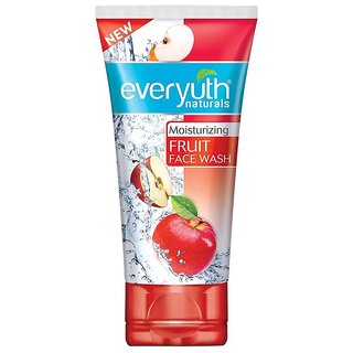 Everyuth Naturals Moisturizing Fruit Face Wash 50g (Pack Of 3) Everyuth Naturals Moisturizing Fruit Face Wash 50g (Pack Of 3)