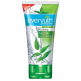                       Everyuth Naturals Purifying Neem Face Wash, 50 g Tube                                              