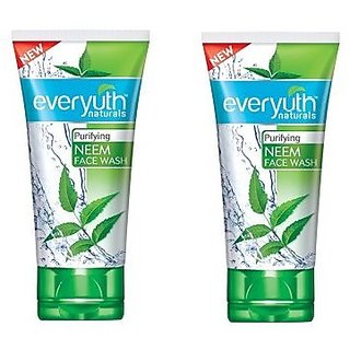                       Everyuth Naturals Purifying Neem Face Wash 50 Gm (Pack Of 2)                                              