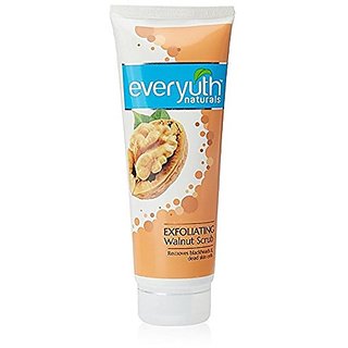 Everyuth Naturals Exfoliating Walnut Scrub 25g - Pack Of 4 Everyuth Naturals Exfoliating Walnut Scrub 25g - Pack Of 4