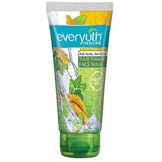Everyuth Naturals Anti Acne Anti Marks Tulsi Turmeric Face Wash (50 g) Everyuth Naturals Anti Acne Anti Marks Tulsi Turmeric Face Wash (50 g)